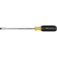 JKSS-8R Slot Screwdriver, 3/8" Tip, Round, 8" L, Cushion Grip Handle Equipex