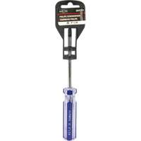 Tournevis Philips bleu transparent avec bandes, #2, Prise Plastique Equipex