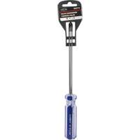 Tournevis Philips bleu transparent avec bandes, #3, Prise Plastique Equipex