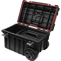 Arx&reg; Rolling Tool Chest, 23-4/5" x 16" x 15-3/5", Black Equipex