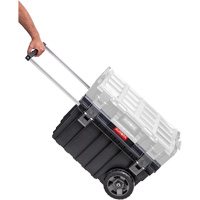 Arx&reg; Rolling Tool Chest, 23-4/5" x 16" x 15-3/5", Black Equipex