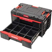Arx&reg; 2-Drawer Toolbox, 23-1/10" x 15" x 13-2/5", Black Equipex
