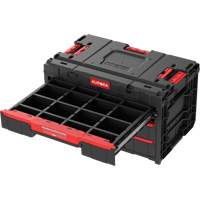 Arx&reg; 3-Drawer Toolbox, 23-1/10" x 15" x 13-2/5", Black Equipex