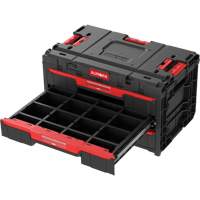 Arx&reg; 3-Drawer Toolbox, 23-1/10" x 15" x 13-2/5", Black Equipex