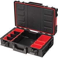 Arx Small Toolbox, 23" x 15" x 7-1/2", Black Equipex