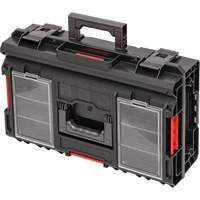 Arx Small Toolbox, 23" x 15" x 7-1/2", Black Equipex