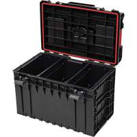 Arx Large Toolbox, 23" x 15-1/5" x 16-1/2", Black Equipex