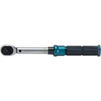 72-Tooth Torque Wrench, Click, 1/4" Square Drive, 20 - 200 in-lbs. Equipex