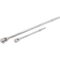 1/4" & 3/8" Drive 120XP Extra Long Handle Full Polish Teardrop Ratchet Set Equipex
