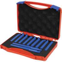 11-Piece Metal Lathe Cutter Set Equipex
