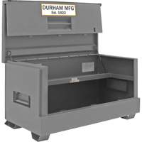 Coffre de style piano pour le chantier de 31,9 pi3, 60-1/2" la x 34" p x 34-7/16" h, Gris Equipex