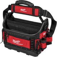 Fourre-tout structur&eacute; PackOut, Polyester, 39 pochettes, Noir/Rouge Equipex