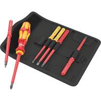 Kraftform Kompakt VDE 7 Imperial Bit-Holding Screwdriver & Blades, 1000 V, 6 Pcs Equipex
