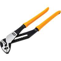 PITBULL K9 Straight Jaw Dipped Handle Tongue & Groove Pliers, 8" Equipex