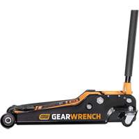 Low Profile Floor Jack, 3.5 Ton(s) Capacity, 3-3/4" Lowered, 21-3/4" Raised, Manual Hydraulic Equipex