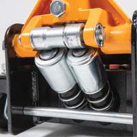 Heavy-Duty Floor Jack, 3 Ton(s) Capacity, 5-1/4" Lowered, 18-1/4" Raised, Manual Hydraulic Equipex