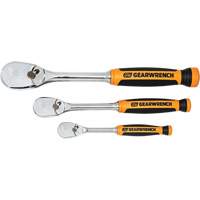 90-Tooth Dual Material Teardrop Ratchet Set Equipex