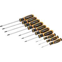 Torx&reg; Dual Material Screwdriver Set in Foam Storage Tray, 10 Pcs. Equipex