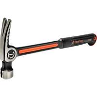 Steel Milled-Face Framing Hammer, 22 oz., Solid Steel Handle, 16" L Equipex