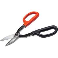 Cisaille de ferblantier droite, Longueur de coupe de 2", Coupe Droit Equipex