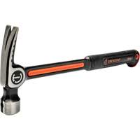 Milled-Face Framing Hammer, 28 oz., Solid Steel Handle, 16" L Equipex
