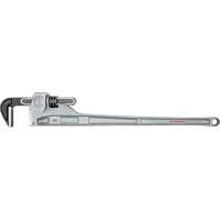 Pipe Wrench, 6" Jaw Capacity, 48" Long, Powder Coated Finish, Non-Ergonomic Handle Equipex