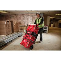 PACKOUT Rolling Tool Box, 18" x 22" x 19-1/2", Black/Red Equipex