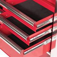 PRC4211 Pro Series Roller Cabinet, 11 Drawers, 42" W x 18" D x Red Equipex