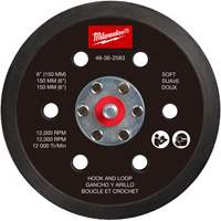 Soft Hook and Loop Sander Backing Pad Equipex