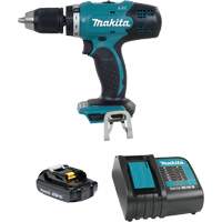 Ensemble perceuse-visseuse compacte LXT, Lithium-ion, 18 V, Mandrin 1/2"/1-7/16", Couple 420 lb-po Equipex