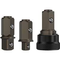 Jeu de carr&eacute;s d'entraînement de rechange de 1/4" et 3/8"pour cl&eacute; &agrave; cliquet &agrave; t&ecirc;te scell&eacute; DCF500 Equipex