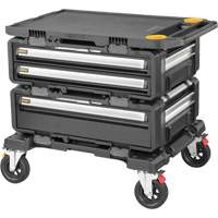 TOUGHSYSTEM&reg; 2.0 DXL 4-in-1 Modular Workstation, 34" x 25-4/5" x 30", Black/Yellow Equipex