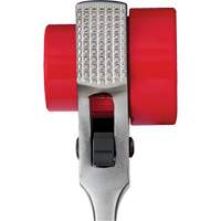 Lineman's 5-in-1 Ratcheting Wrench with Milled Strike Face, 3/4"/1"/1-1/8" Drive, Ergonomic Handle Equipex