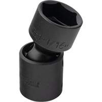Universal Socket, Impact, 1-1/16", 1/2" Drive, 6 Points Equipex