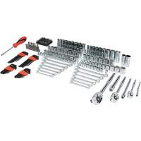 1/4", 3/8" & 1/2" Mechanics Hand Tool Set with 3-Drawer Storage Case Equipex