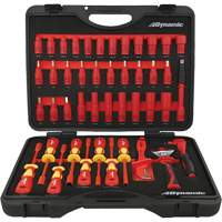 Insulated Socket & Tool Set, 44 Pcs Equipex