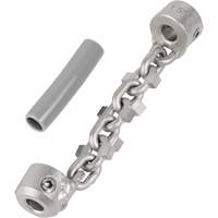 1-1/4" - 1-1/2" Standard Chain Knocker for 1/4" Chain Snake Cable Equipex