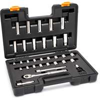3/8” Drive 72-Tooth, 12-Point Drive Mechanics Tool Set Equipex