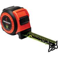  Ruban &agrave; mesurer CONTROLTOUCH NITE EYE, 1-3/16" x 16', Marques de goujon SAE Equipex