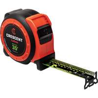 Ruban &agrave; mesurer CONTROLTOUCH NITE EYE, 1-3/16" x 35', Marques de goujon SAE Equipex