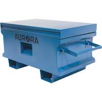Coffre &agrave; outils de chantier, 33" x 20-3/10" x 18-3/10", Acier, Bleu Equipex