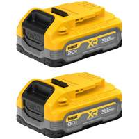 Ensemble de deux bloc-piles POWERSTACK XR , Lithium-ion, 20 V, 3.5 Ah Equipex