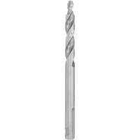 Pilot Drill Bits, 1/4", 3-7/16" Shank Equipex