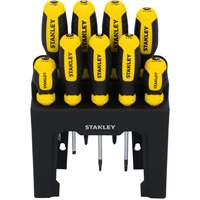 Screwdriver Set with Stand, 9 Equipex
