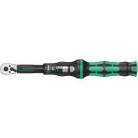 Click-Torque A 5 Torque Wrench with Reversible Ratchet, Click, 1/4" Square Drive, 2.5 - 25 Nm Equipex