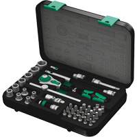 Jeu de cliquets rapides Zyklop 8100 SA 4, 41 Mcx, Prise de 1/4" Equipex