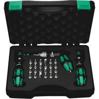 7440/41/42 Kraftform Torque Screwdriver Set, 0.3 - 6.0 Nm Torque Range, 6" Length Equipex