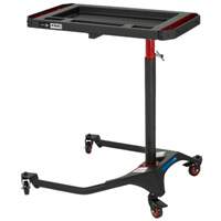 Plateau &agrave; outils pour sous le capot en ABS &agrave; hauteur ajustable JUHT-100A , 0 tiroirs, 18-7/10" lo x 31-17/20" la x 48-2/5" h, Noir Equipex