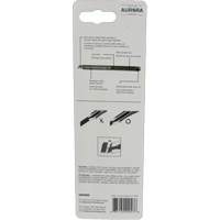 Couteau d'usage g&eacute;n&eacute;ral de 9 mm , Acier inoxydable, Prise en Plastique Equipex
