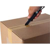 Couteau professionnel de 18 mm avec verrouillage &agrave; cliquet, Acier inoxydable, Robuste, Prise en Plastique Equipex